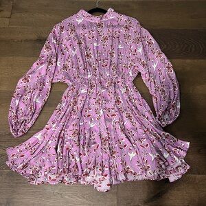 RHODE Floral Pink Dress